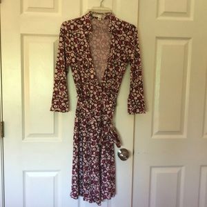 Iconic Diane von Furstenberg wrap dress